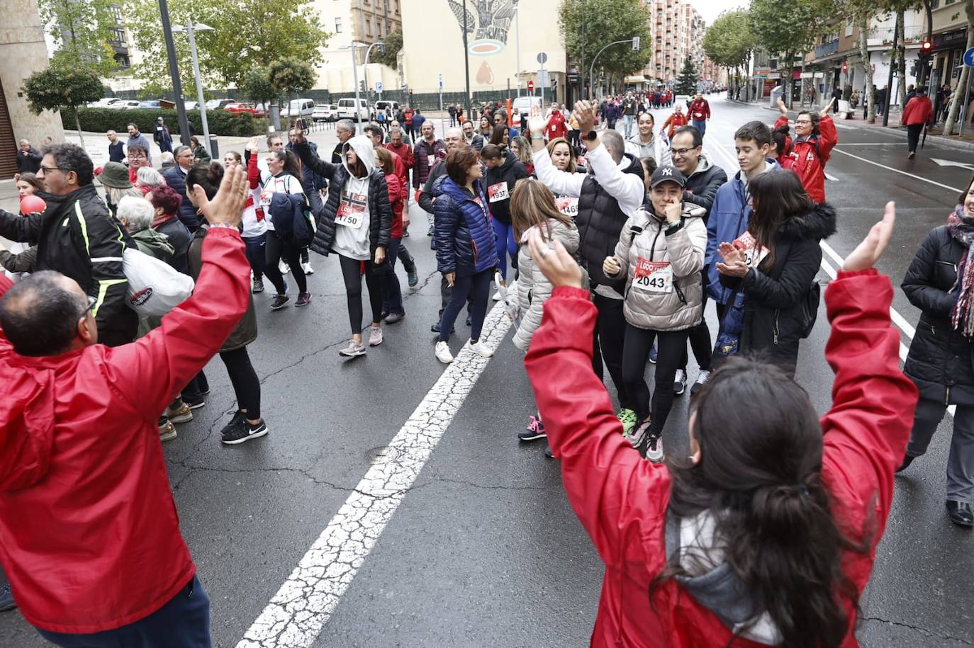 Salamanca llena sus calles con un nuevo éxito de la Carrera de los Mil Pasos