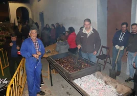 Noche de castañas y Halloween en Santibáñez de Béjar