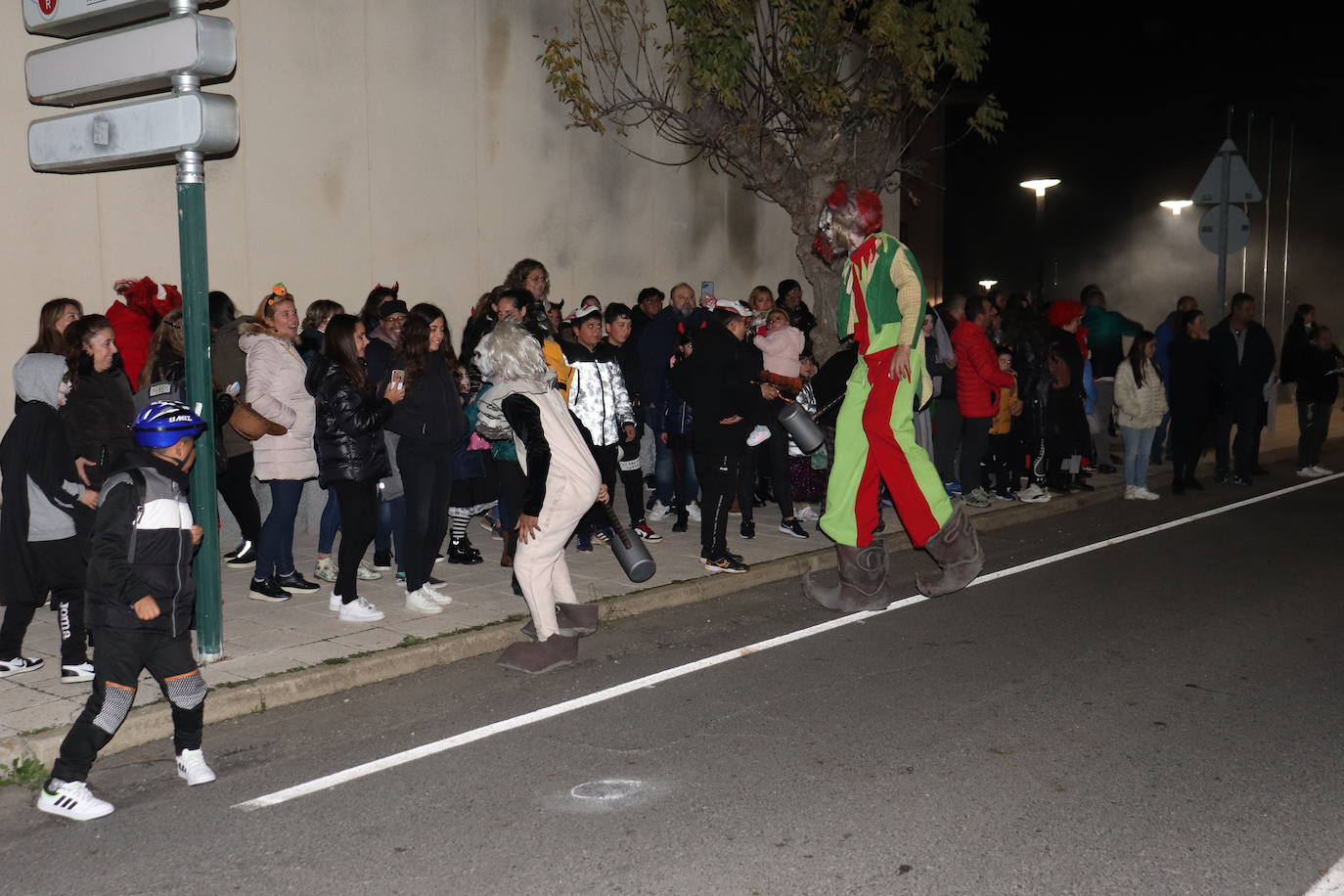 Pasacalles de terror en la noche de Guijuelo