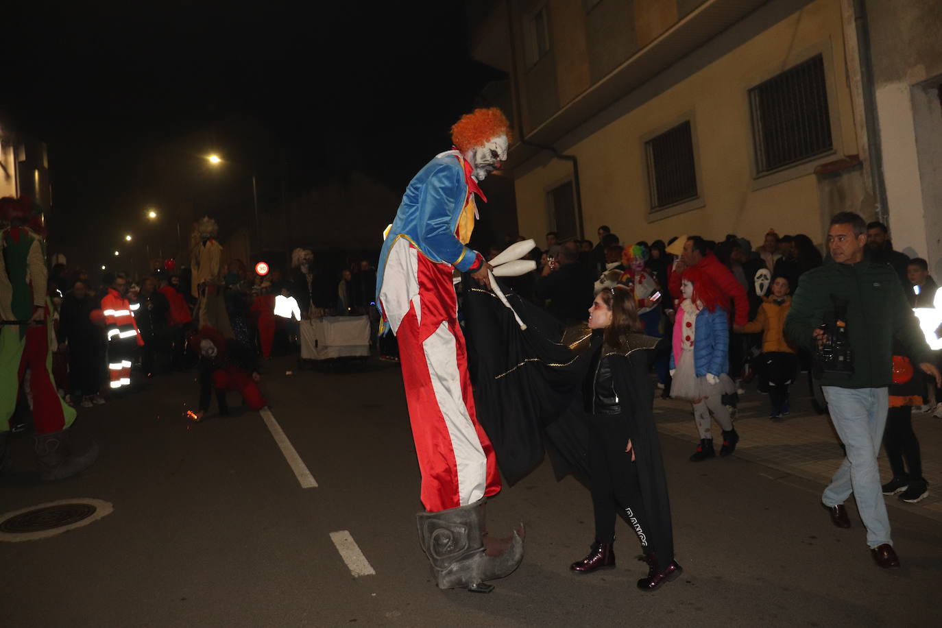 Pasacalles de terror en la noche de Guijuelo