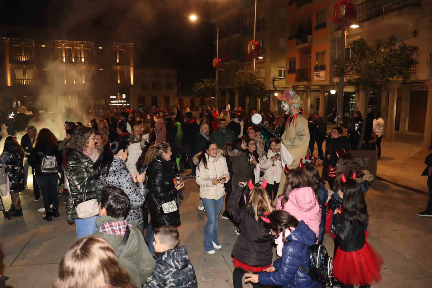 Pasacalles de terror en la noche de Guijuelo