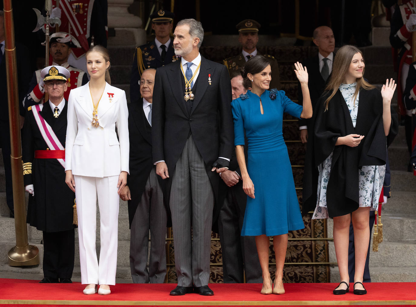 La jura de la Constitución de la Princesa Leonor, en imágenes