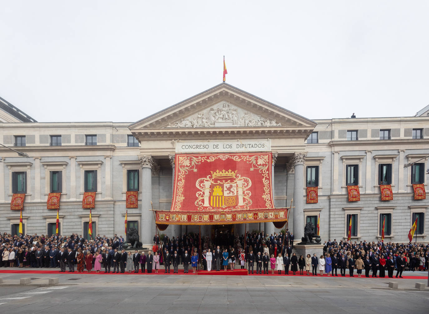 La jura de la Constitución de la Princesa Leonor, en imágenes