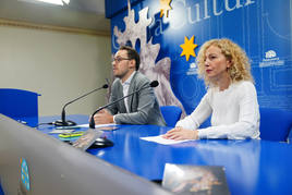 Ángel Fernández y la pianista María Guerras presentan el disco 'Fantasía' dedicado al compositor Allú.