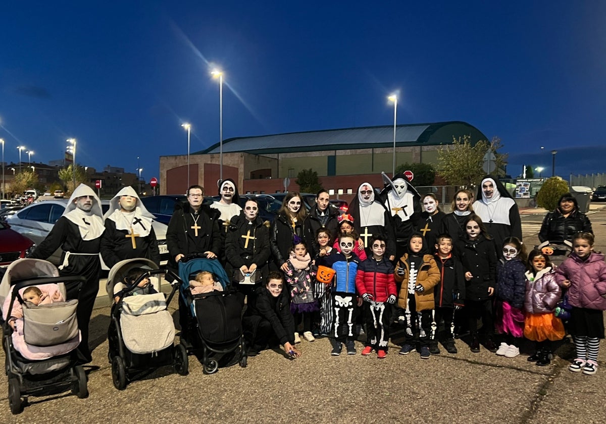 Halloween lleno de público en Aldeatejada, Carbajosa, Castellanos de Moriscos, Doñinos, Santa Marta y Villares de la Reina