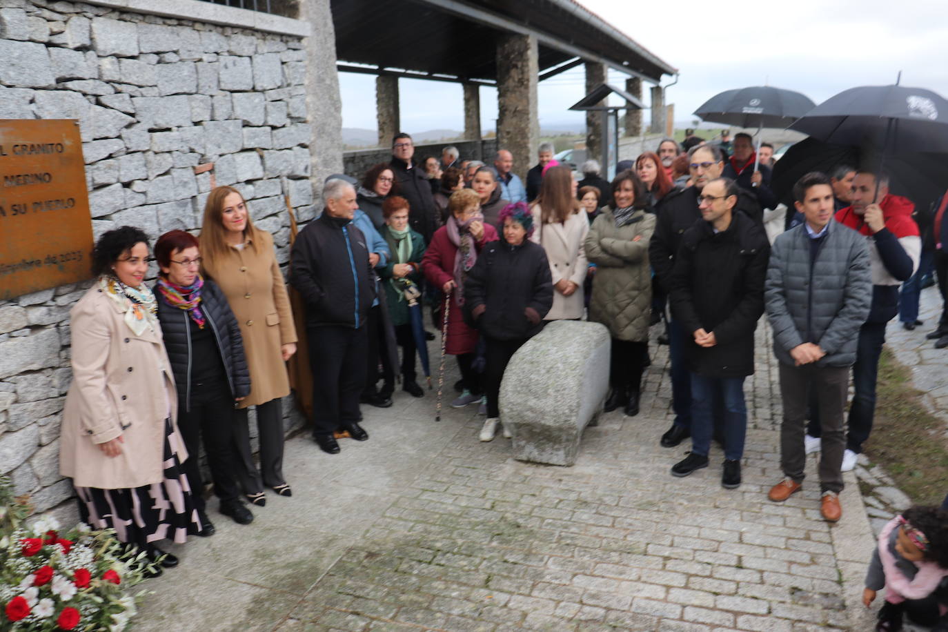 Los Santos reinaugura su parque del granito con un homenaje a su alcalde por 32 años, Javier Álvarez Merino