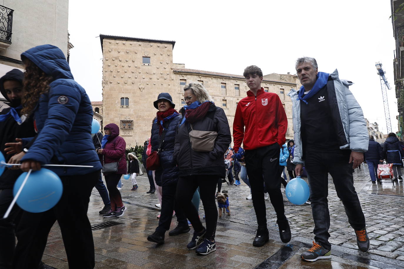 La marcha por la diabetes en Salamanca, en imágenes