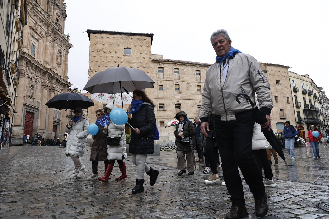La marcha por la diabetes en Salamanca, en imágenes