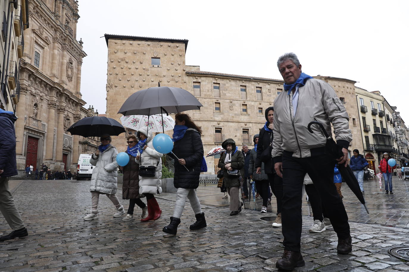 La marcha por la diabetes en Salamanca, en imágenes