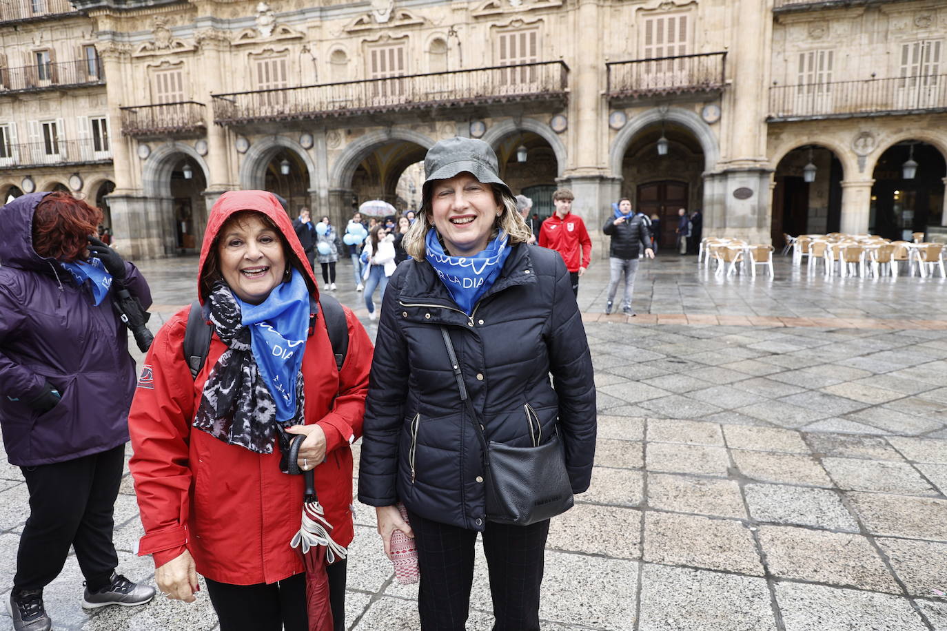 La marcha por la diabetes en Salamanca, en imágenes