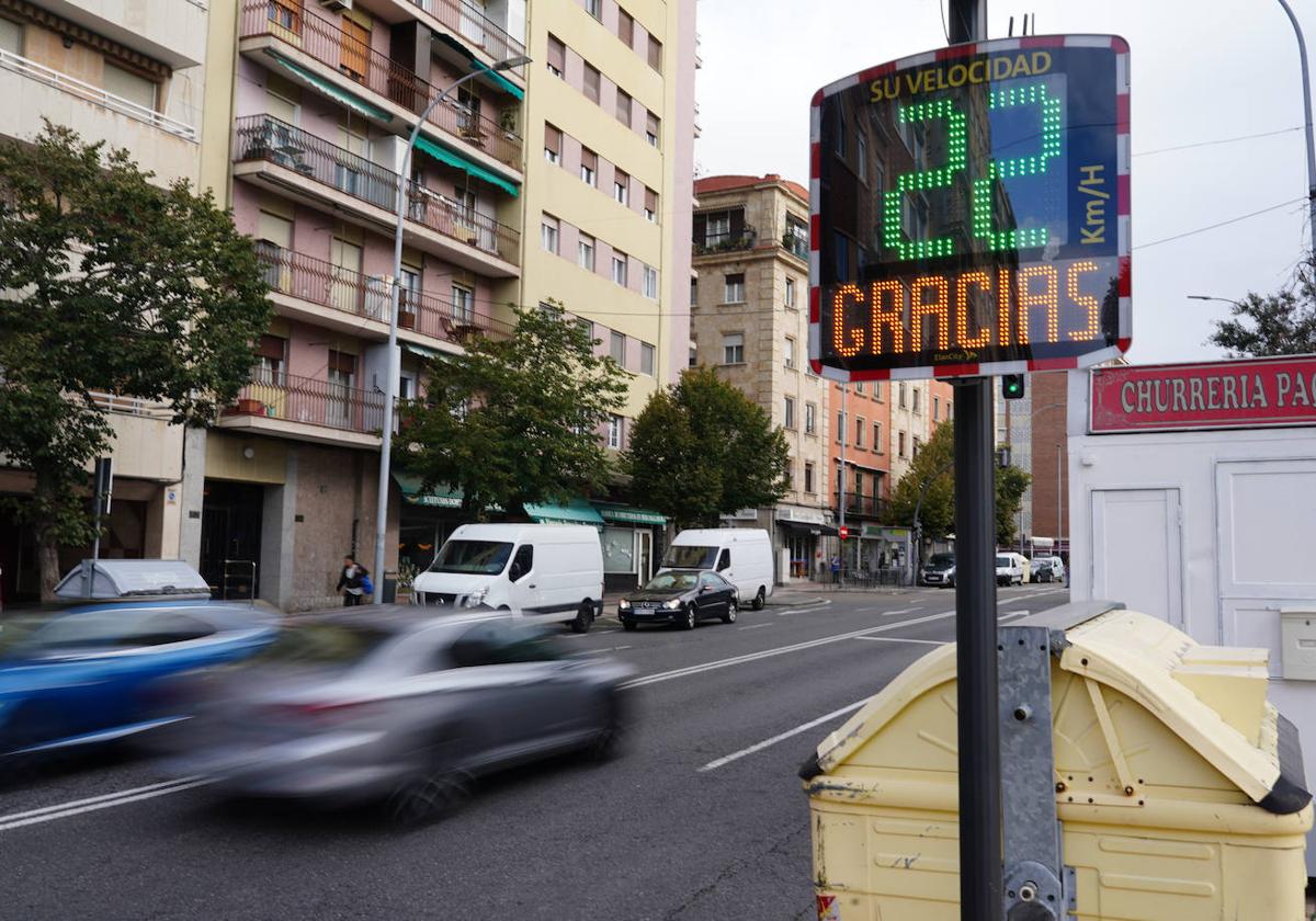 Imagen del radar ubicado en el Paseo de la Estación.