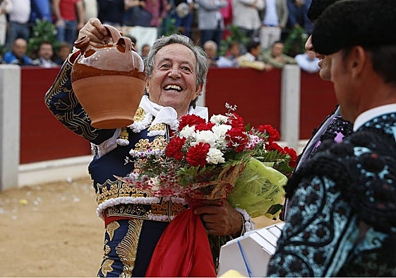 El Niño de la Capea, en su triunfal tarde de Guijuelo, en 2022.