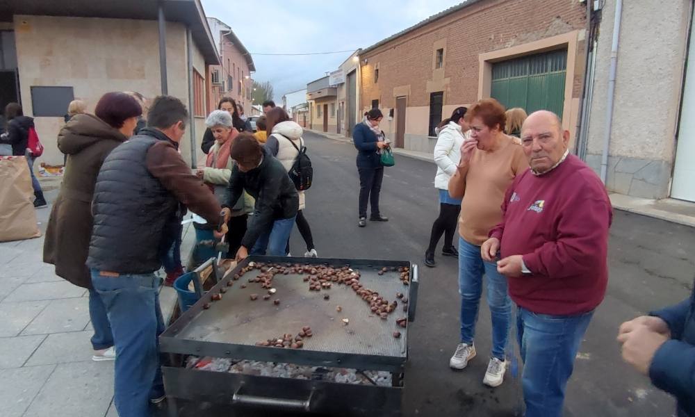 Castañas a un euro en Cantaracillo y Babilafuente