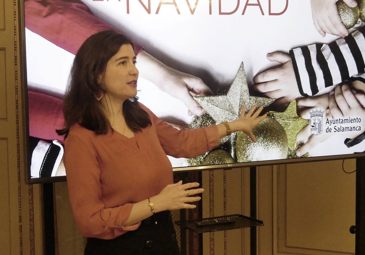 Miryam Rodríguez, concejala de Familia e Igualdad de Oportunidades, en la presentación del programa.