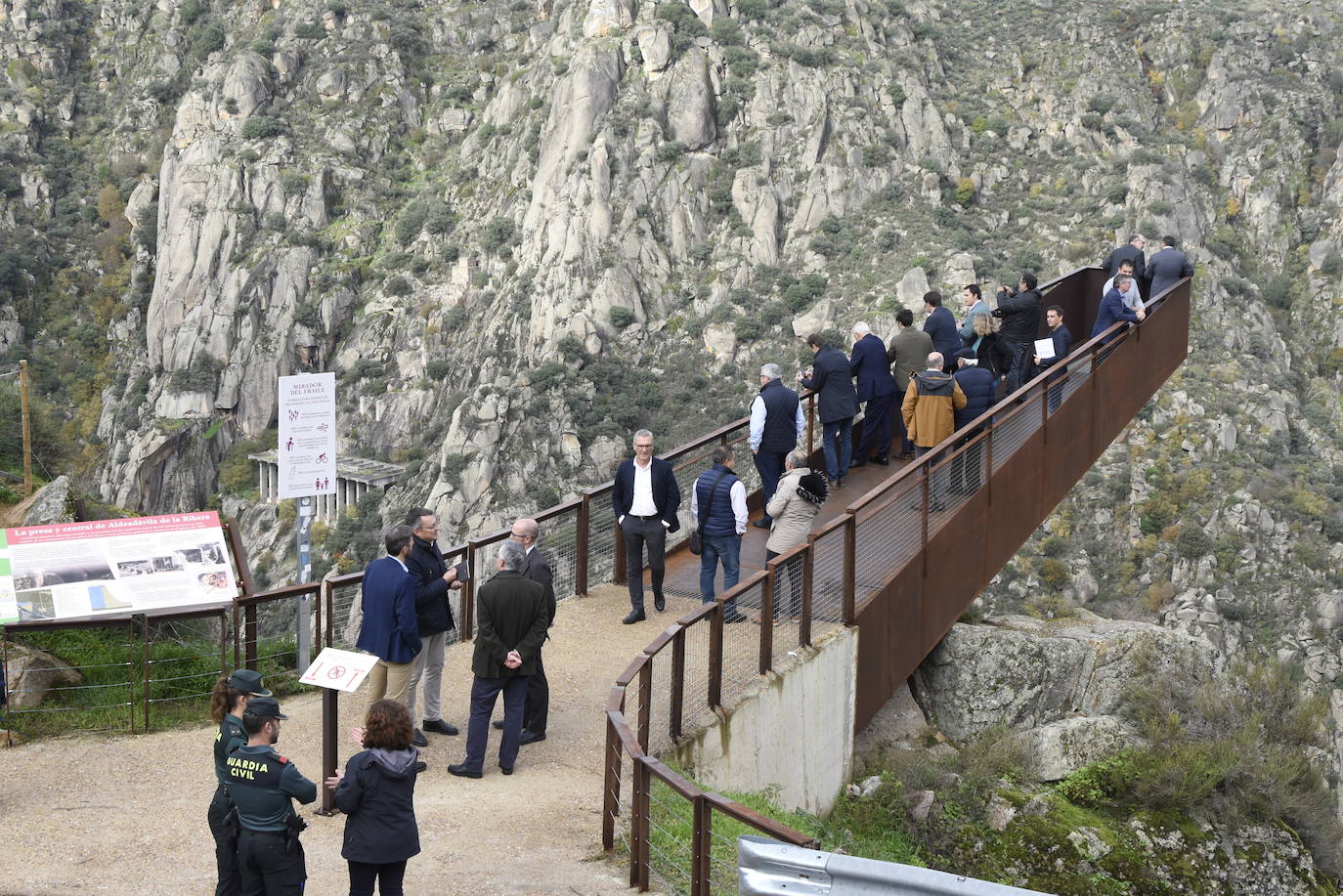 171.000 visitas en un año avalan el espectacular Mirador del Fraile