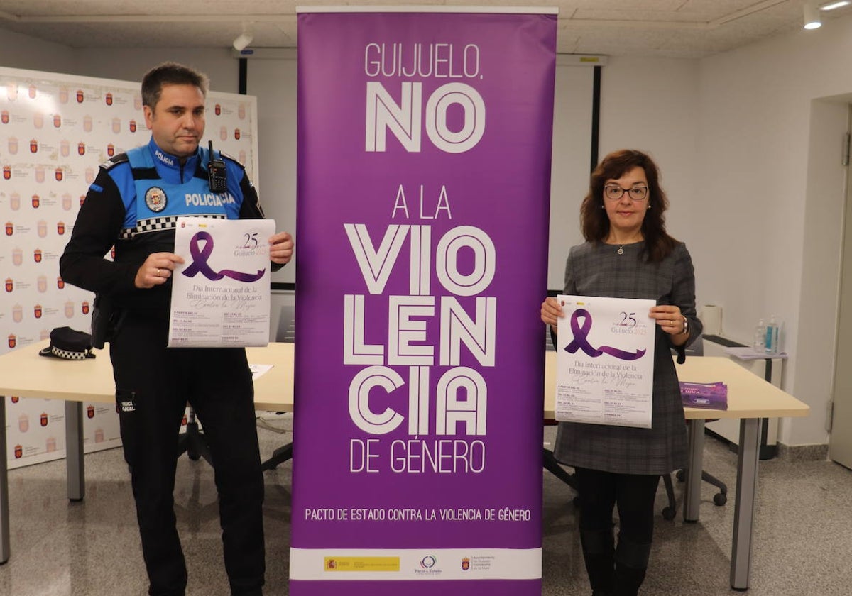 Clemente Iglesias y Sara García durante la presentación de la programación.