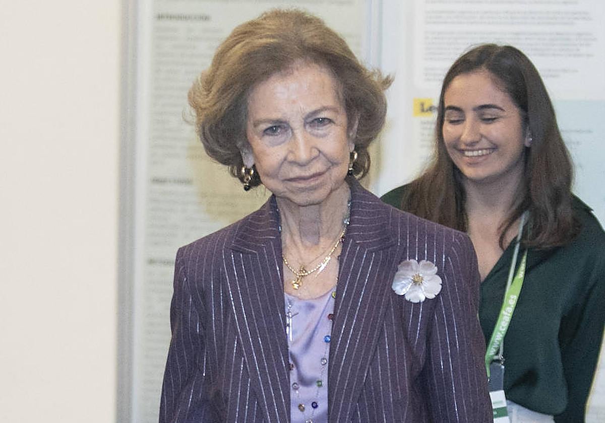 La Reina Sofía, en una imagen reciente.
