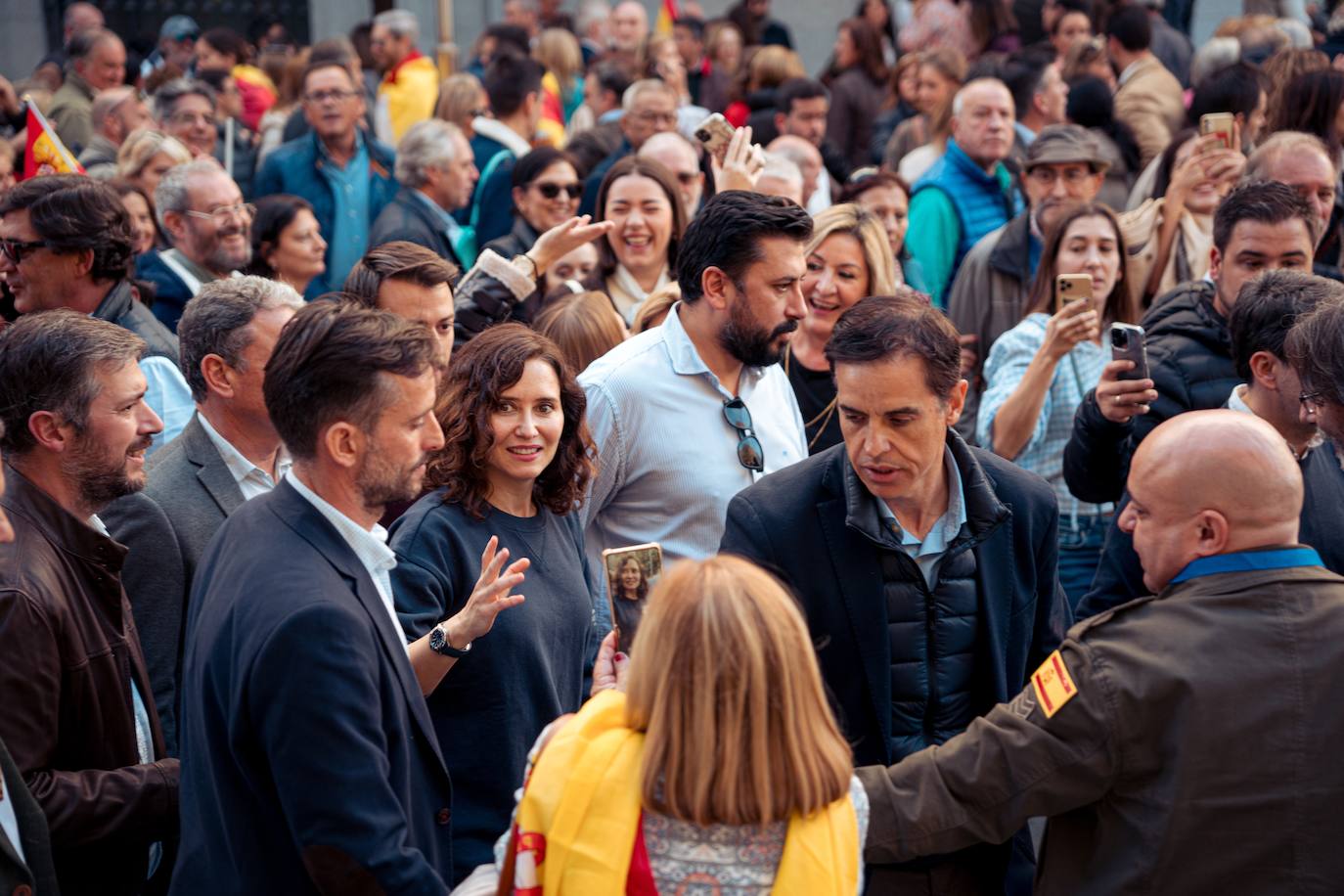 Un millón de personas se manifiestan contra la amnistía en Cibeles según los organizadores