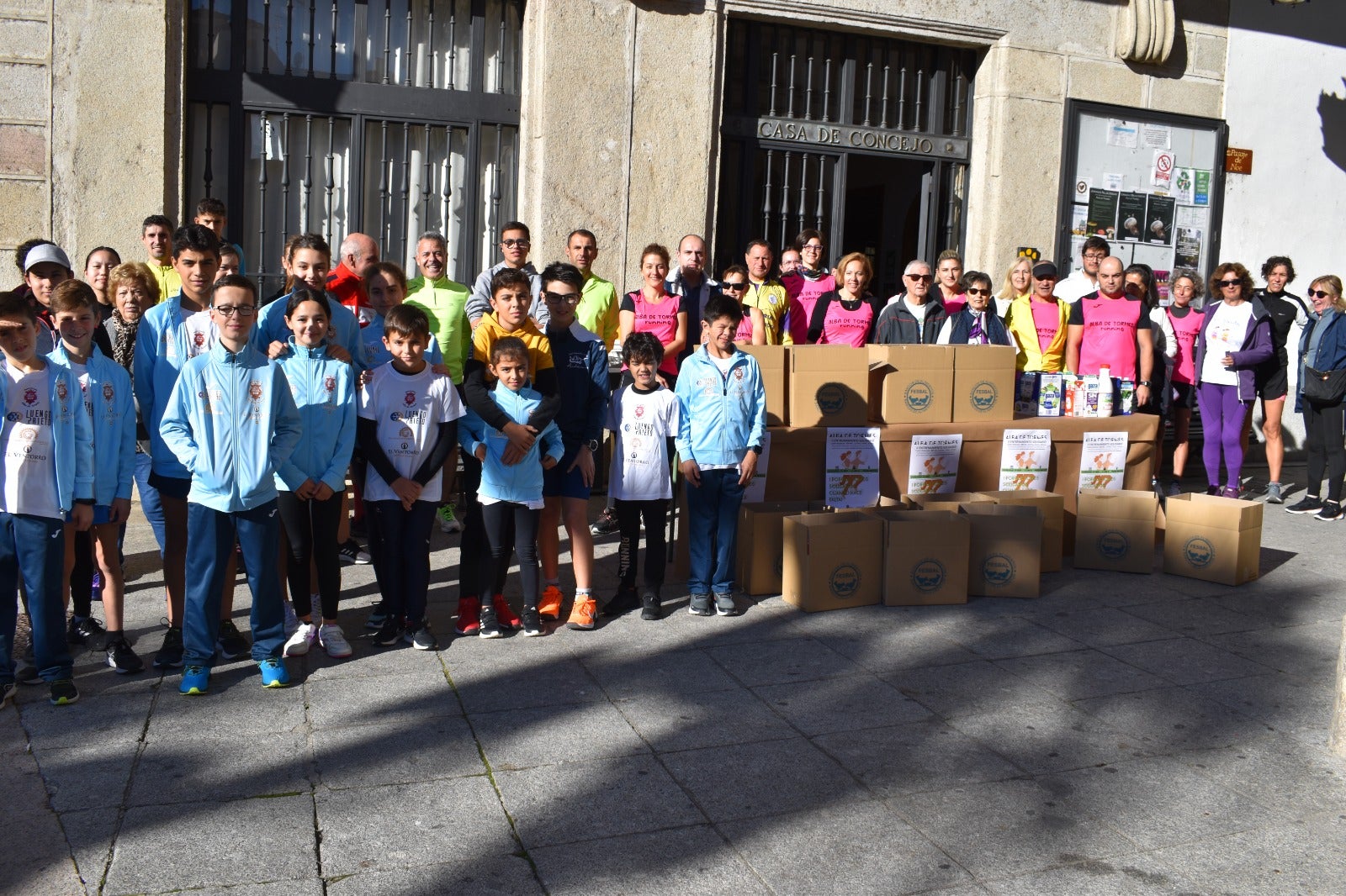 Más de 150 kilos de solidaridad en Alba de Tormes