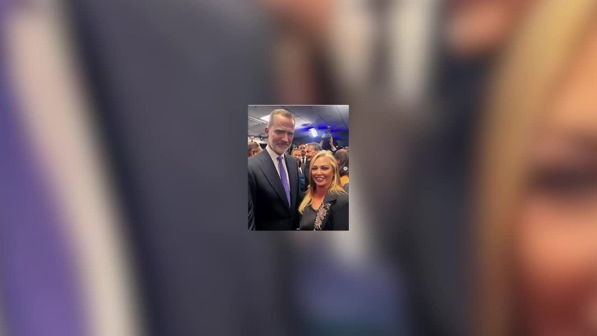 Belén Esteban y los Reyes