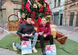 Roberto H. Garabaya y Sandra Méndez presentaron la campaña «Esta Navidad me pido Guijuelo».