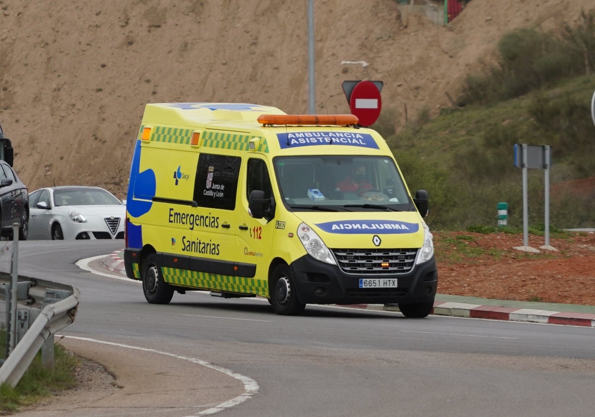 Una ambulancia de Emergencias Sanitarias.