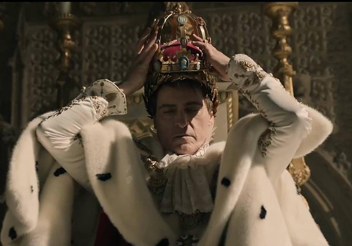 Joaquin Phoenix, en el épico 'Napoleón', de Ridley Scott