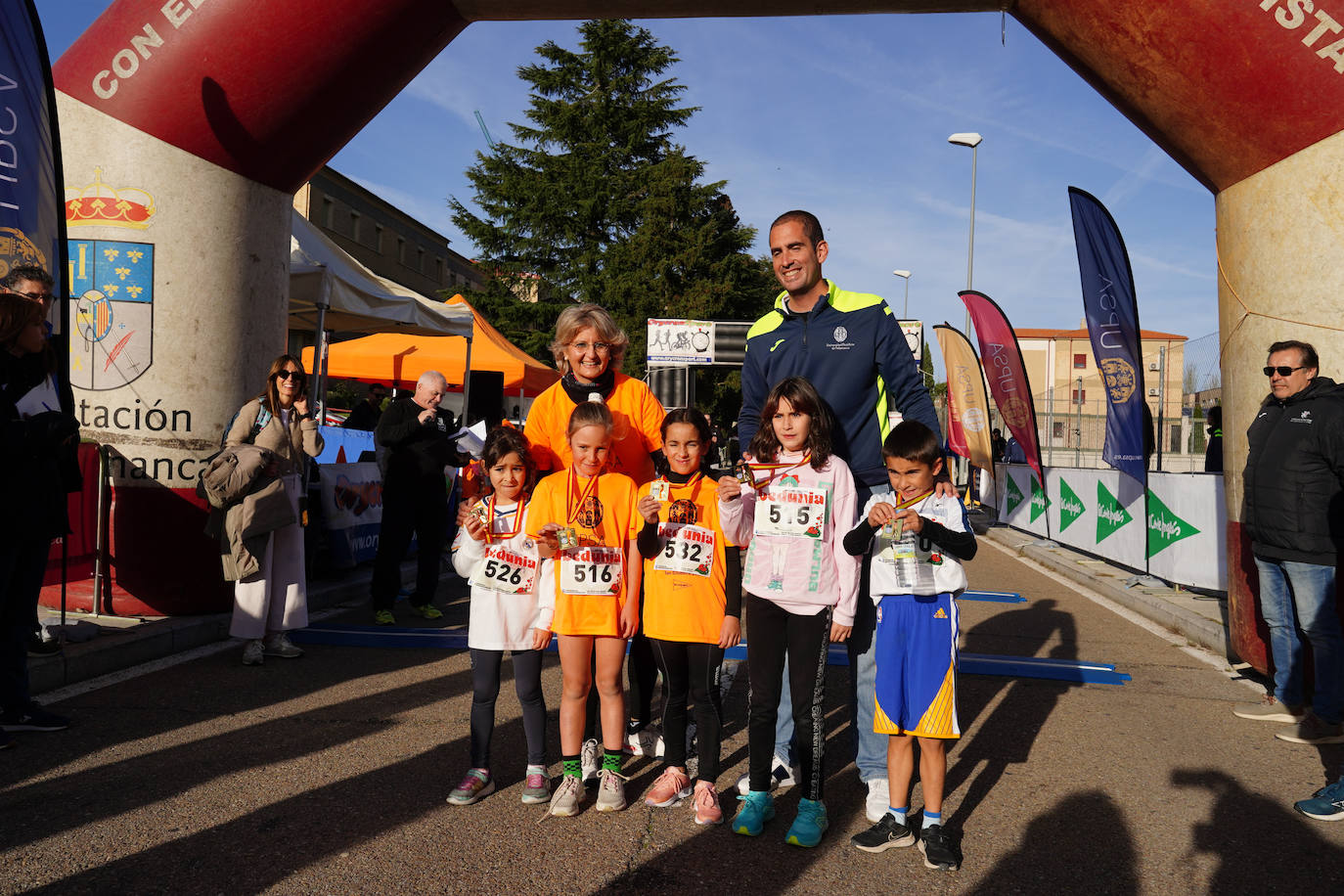 Nuevo exitazo de la San Silvestre Universitaria por las calles de Salamanca