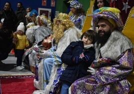 Imagen de la última cabalgata de Reyes en Monterrubio de Armuña.