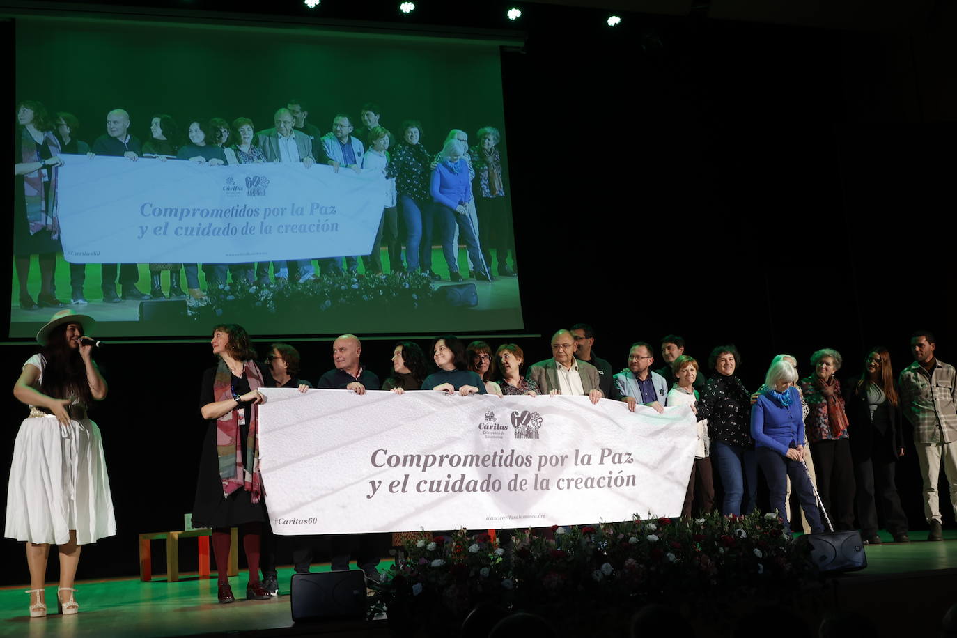 Abrazo multitudinario a Cáritas por sus 60 años