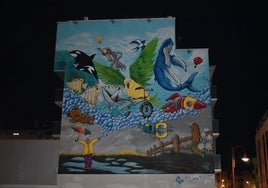 El nuevo mural 'Sueña' de Rober Bece en Santa Marta