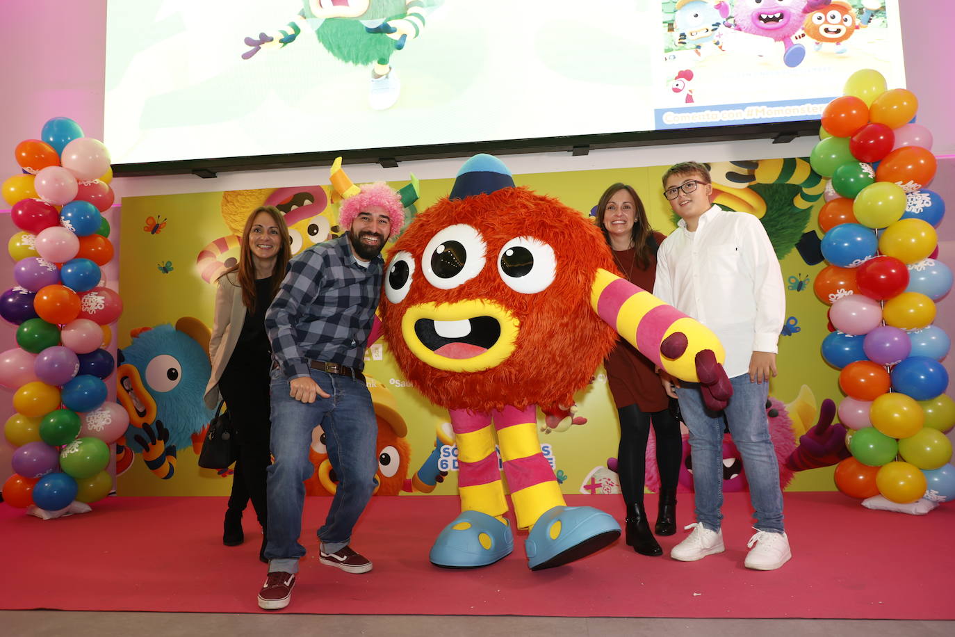 Así disfrutaron los más pequeños de la casa del preestreno de Momonsters en Salamanca