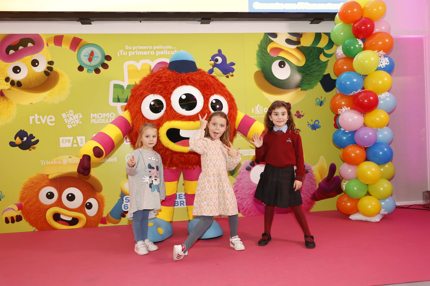 Así disfrutaron los más pequeños de la casa del preestreno de Momonsters en Salamanca