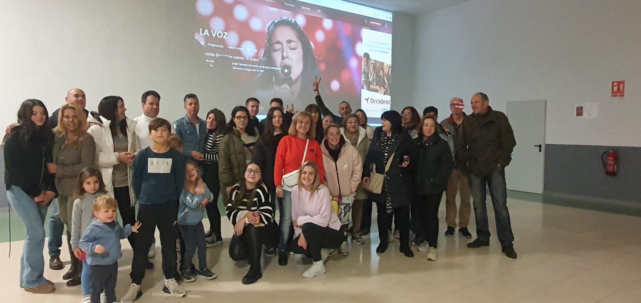 Así apoyó Doñinos a Nereida para llegar a la final de &#039;La Voz&#039;