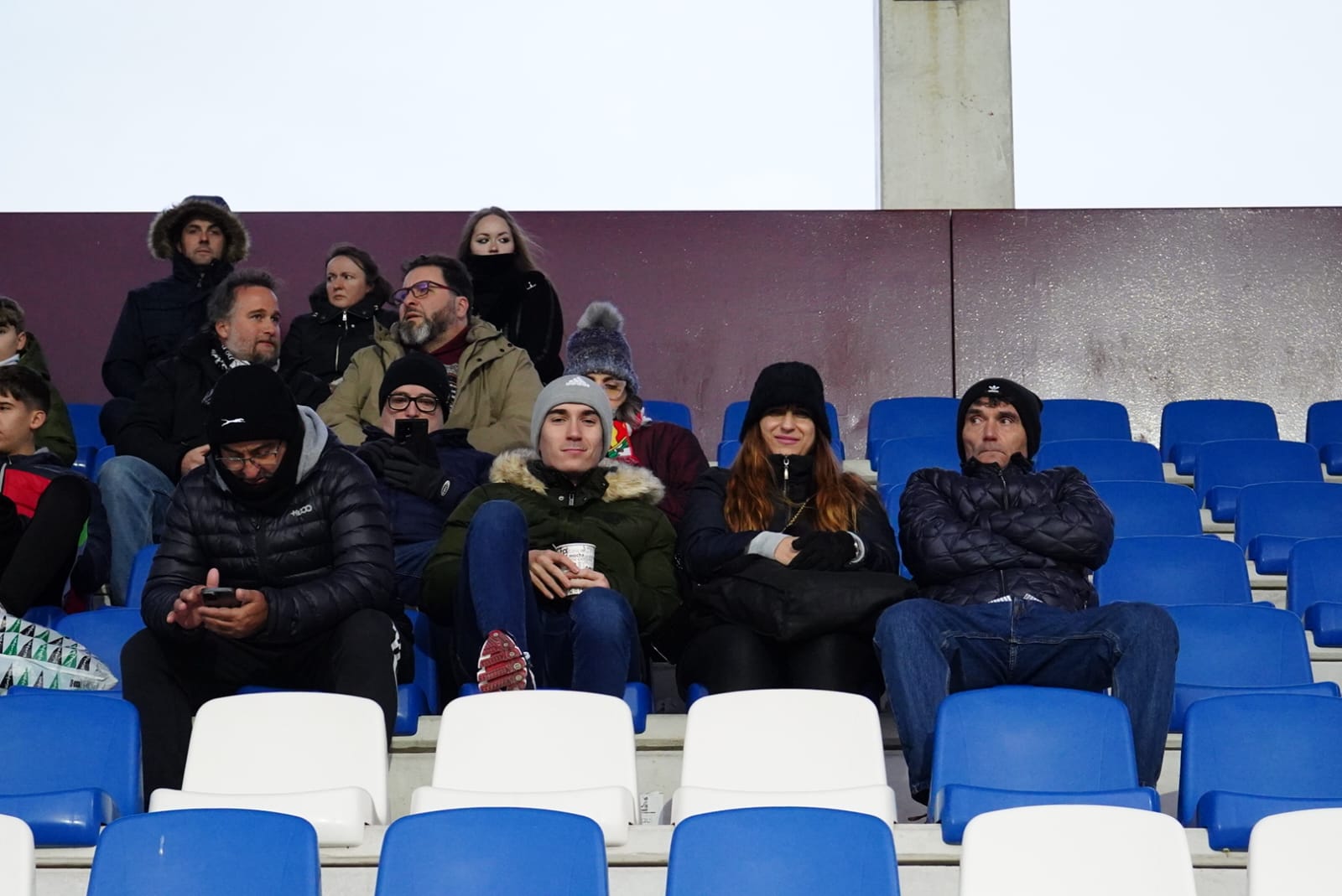 Búscate en la grada del Reina Sofía en el partido contra el Nàstic