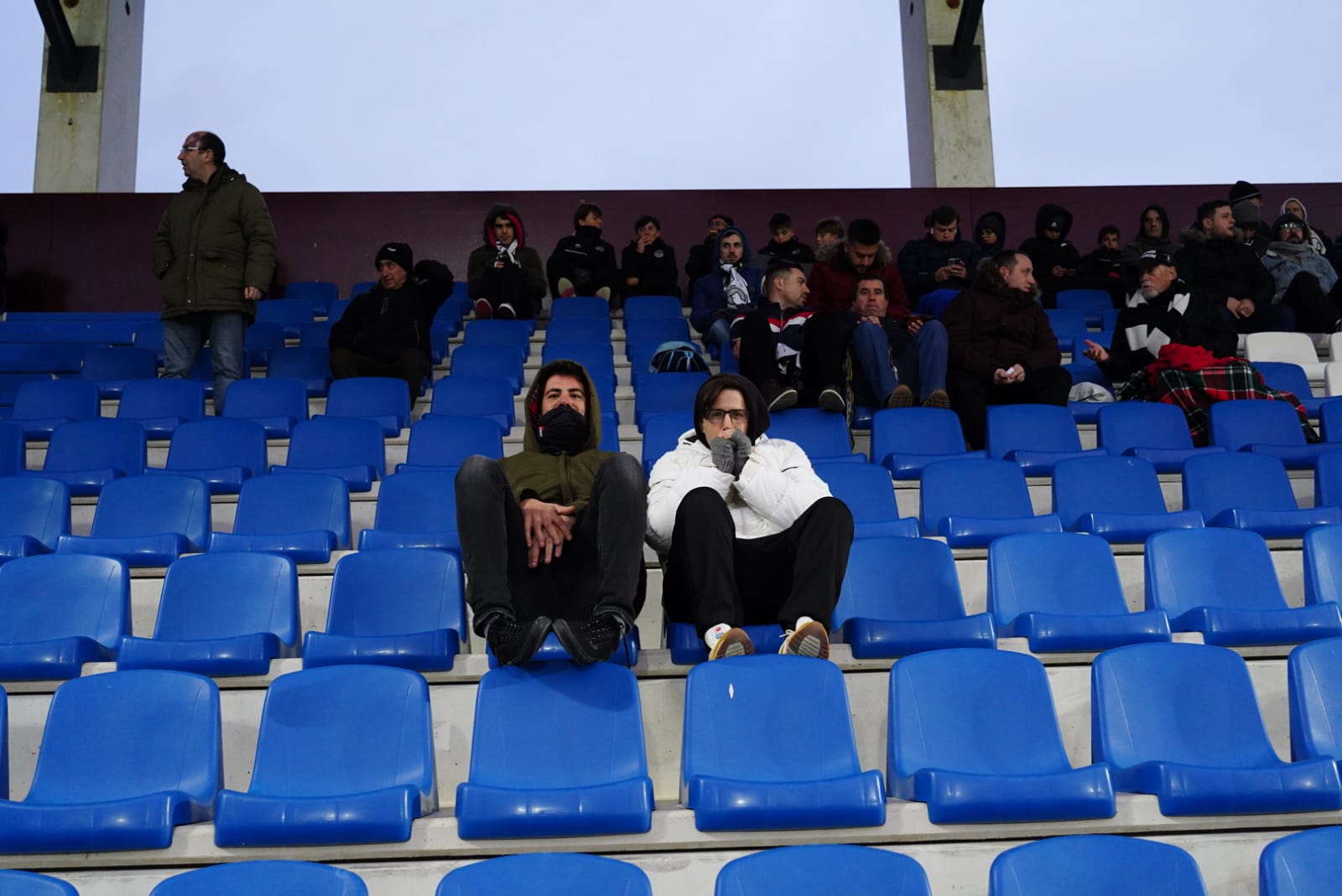 Búscate en la grada del Reina Sofía en el partido contra el Nàstic