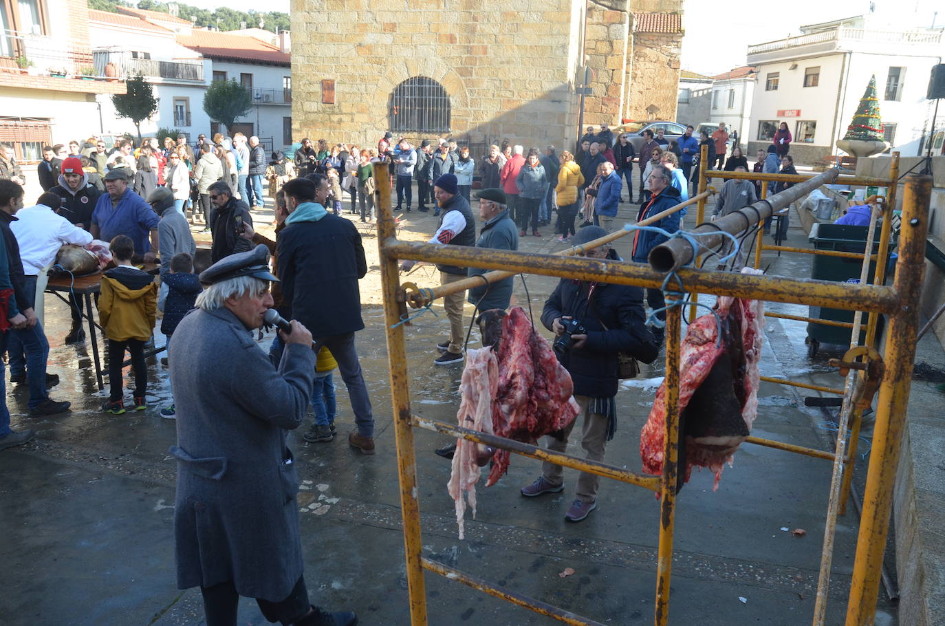 De matanza y degustaciones en Saucelle