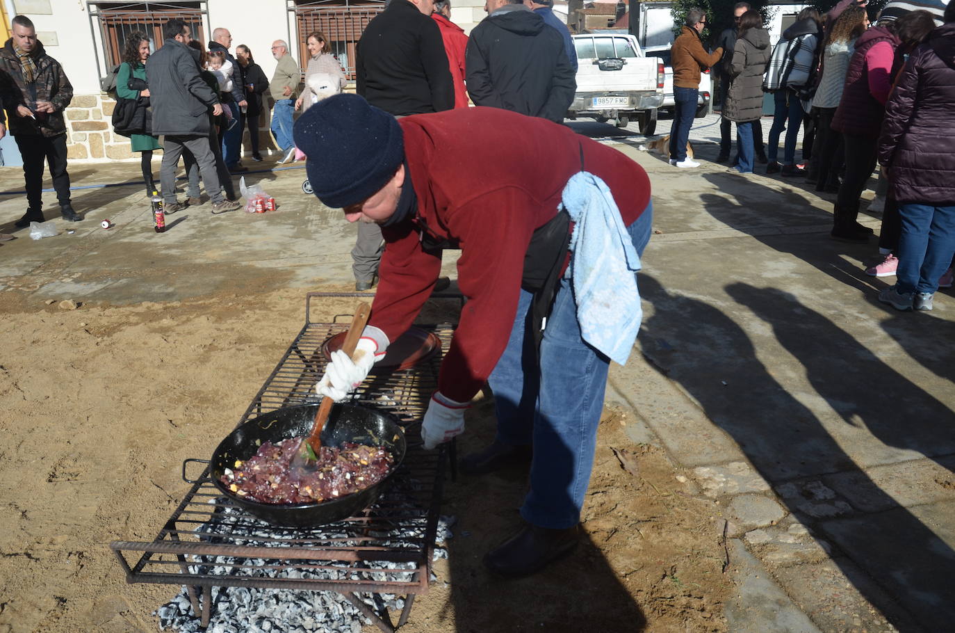 De matanza y degustaciones en Saucelle