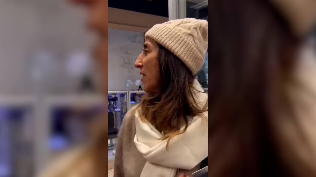 Paz Padilla saca a pasear su peculiar inglés en Nueva York