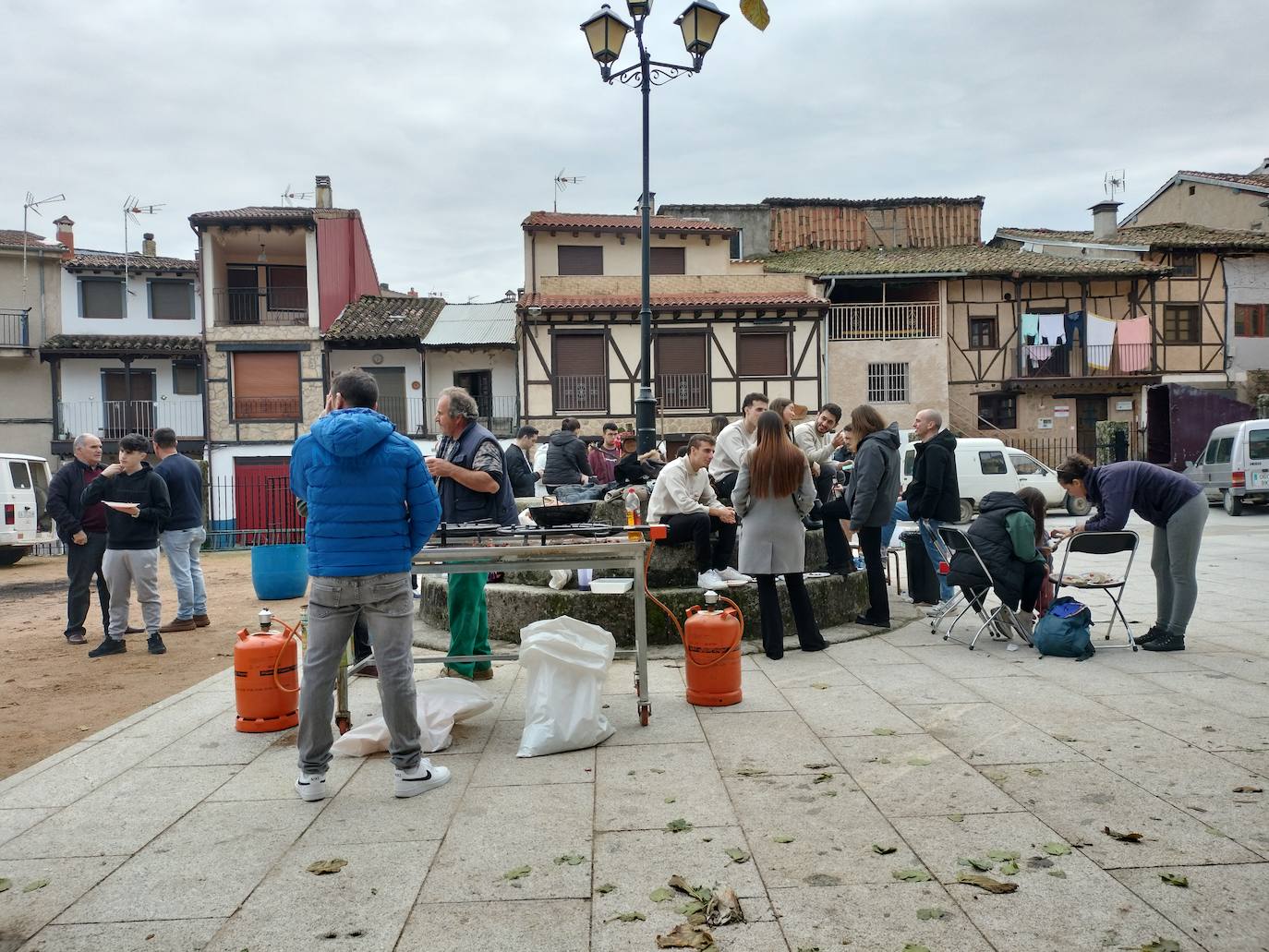 Santibáñez de la Sierra disfruta de una animada jornada matancera