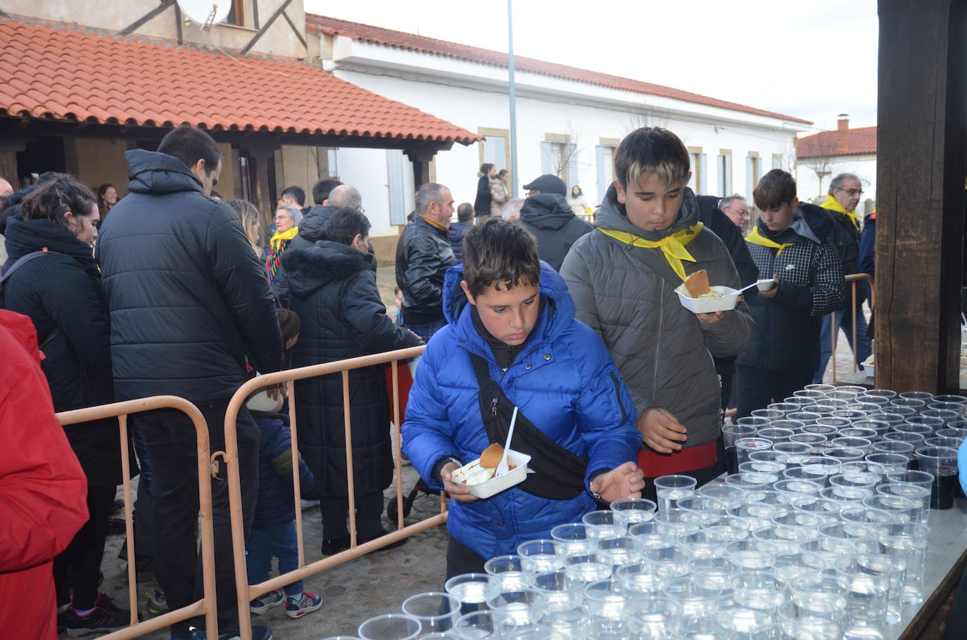 El Cabaco festeja la matanza tradicional