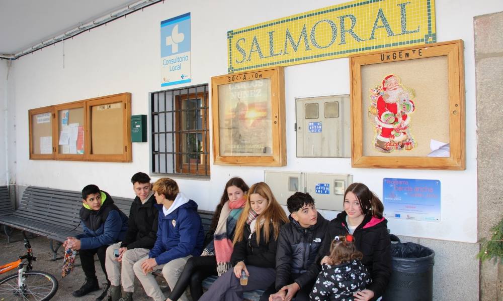 El singular pueblo de Salamanca que ya se ha tomado las doce uvas