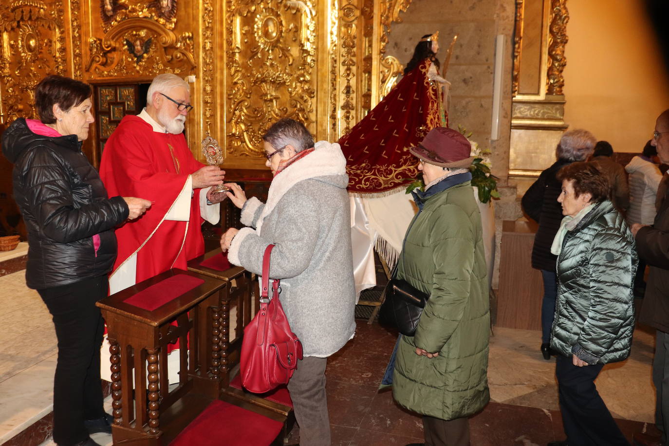 Los fieles de Béjar y Candelario mantienen la devoción por Santa Lucía