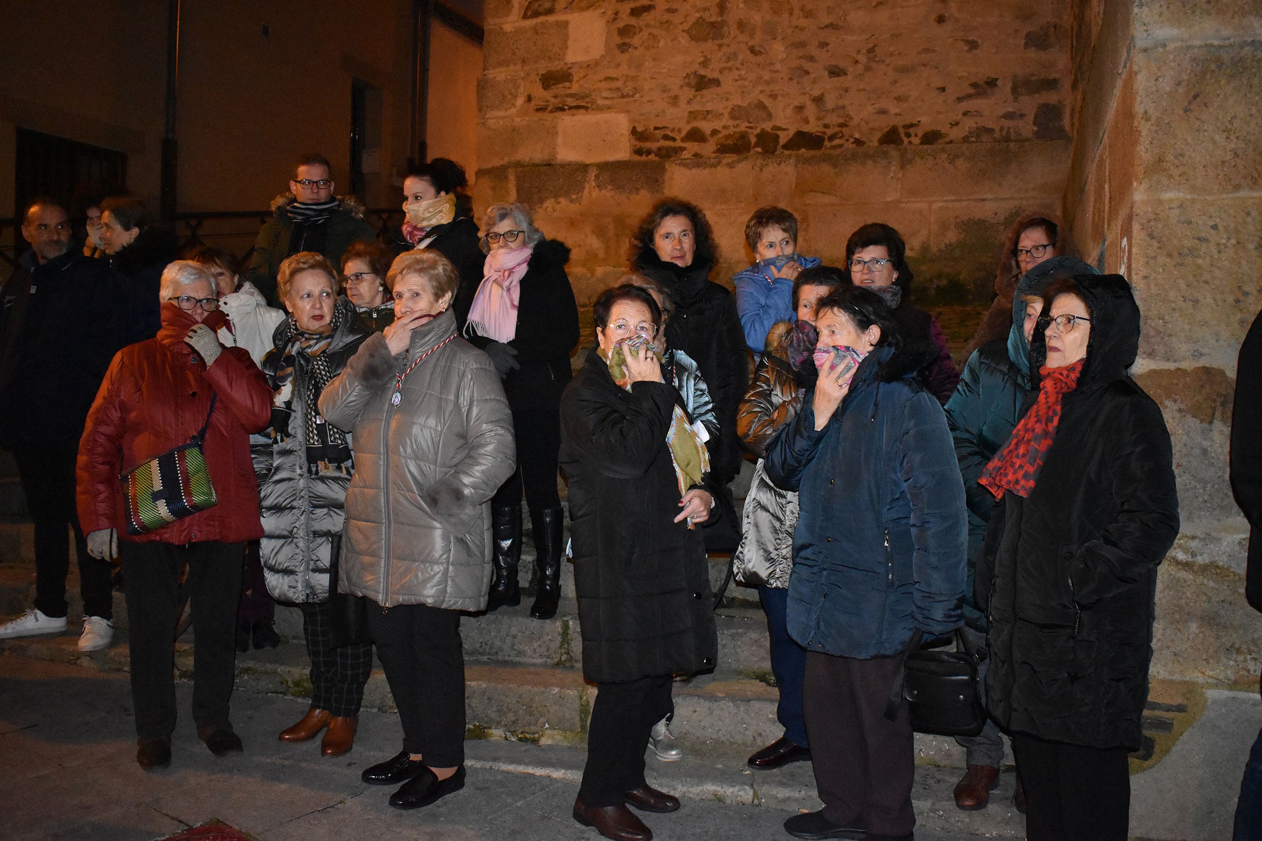 La patrona de los modistas brilla en Alba de Tormes