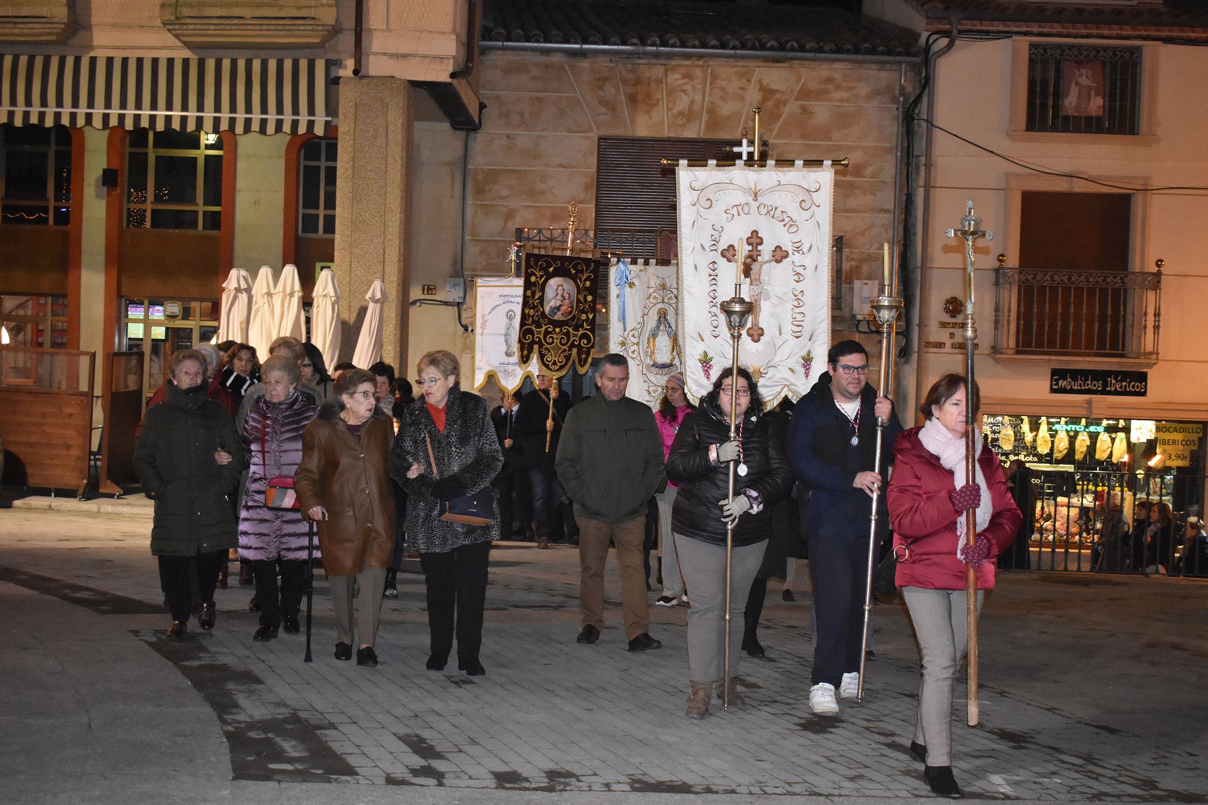 La patrona de los modistas brilla en Alba de Tormes