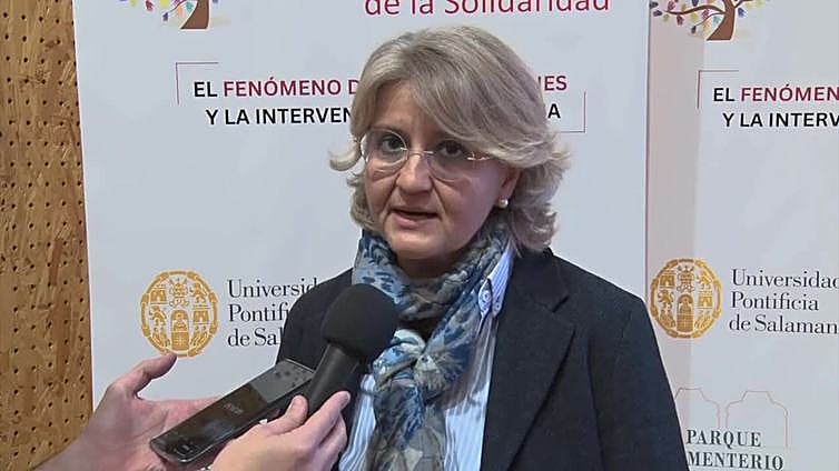 María Hinojal, vicerrectora de la Universidad Pontificia
