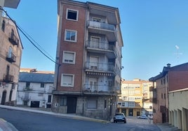 La Travesía de la Cruz en Béjar, donde se produjo el incendio.