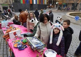 Rincón infantil dentro de la iniciativa en el barrio del Oeste