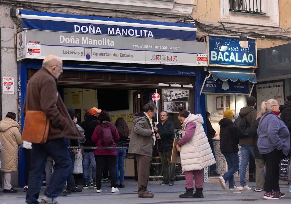 Administración de Loterías Doña Manolita.