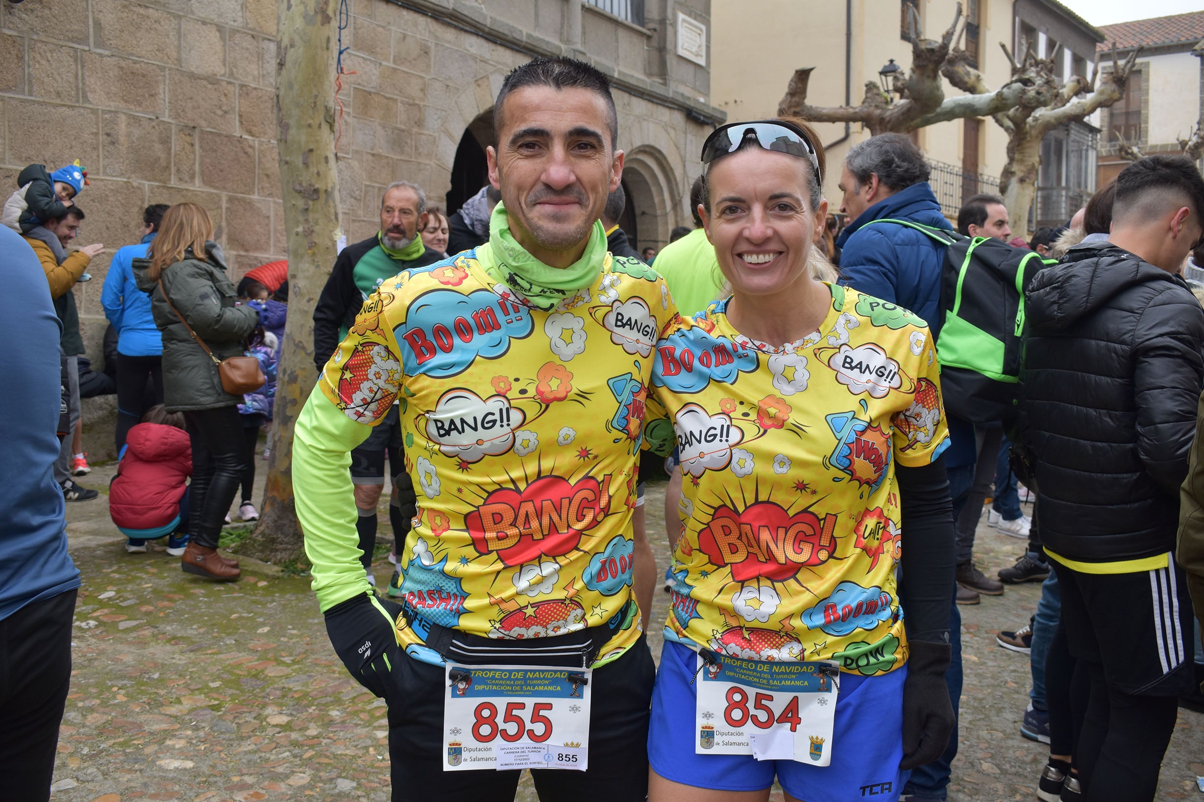 Yanis Sánchez y Andrea Jaén ganan la Carrera del Turrón de la Diputación en Ledesma